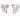 KALEIDO - TOUCH EARRINGS (silver)