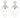 KALEIDO - LATREIA EARRINGS (silver)