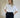 CKONTOVA SATIN T-SHIRT WHITE