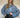 CKONTOVA SHEER SHIRT BLUE