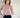 CKONTOVA HIGH NECK KNIT TOP DARK PINK