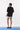 ARPYES | CHECK IN T-SHIRT BLACK