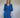 CKONTOVA WRAP FLARED DRESS PETROL