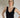 CKONTOVA LUREX RIB TOP BLACK