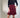 CKONTOVA TWEED SKIRT BORDEAUX