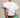 PEACE&CHAOS FRILLT-SHIRT-Cotton White